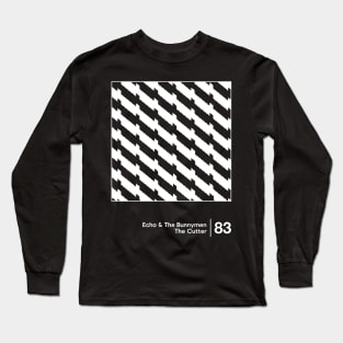 The Cutter - Minimalist Style Graphic Artwork Long Sleeve T-Shirt